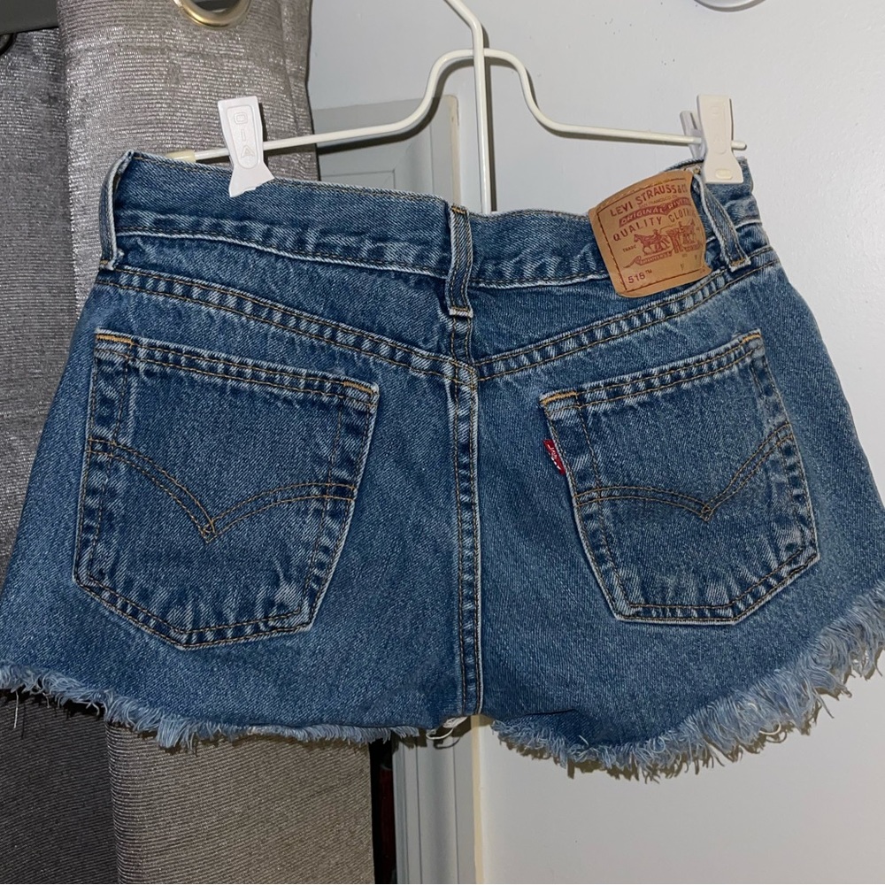 Vintage Levi’s 518 Jean shorts